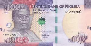 100 Naira 2014